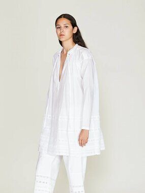 Dosa Surplice Vintage Lace Dress